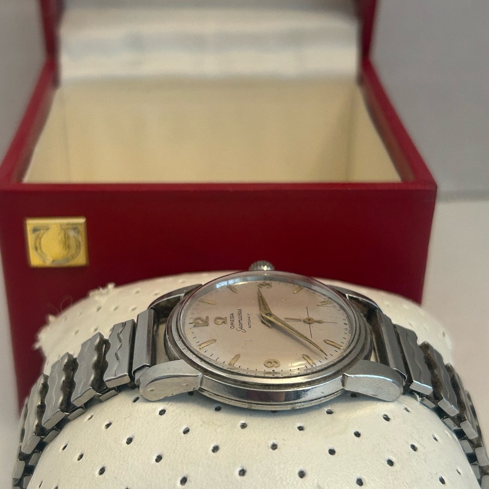 Omega Seamaster Vintage Automatic Swiss Mens Watch w Box - Picture 9 of 11